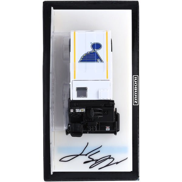 Jimmy Snuggerud St. Louis Blues Autographed Fanatics Authentic 1:43 Scale Die - Cast Zamboni - The Ballers Bank