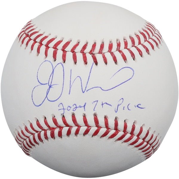 JJ Wetherholt St. Louis Cardinals Autographed Fanatics Authentic Baseball with "2024 7th Pick" Inscription - The Ballers Bank