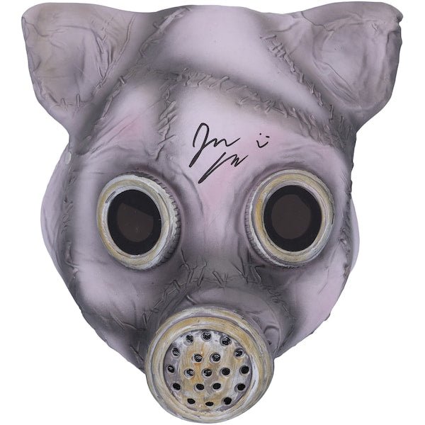 Joe Gacy WWE Autographed Fanatics Authentic Huscus The Pig Replica Mask - The Ballers Bank
