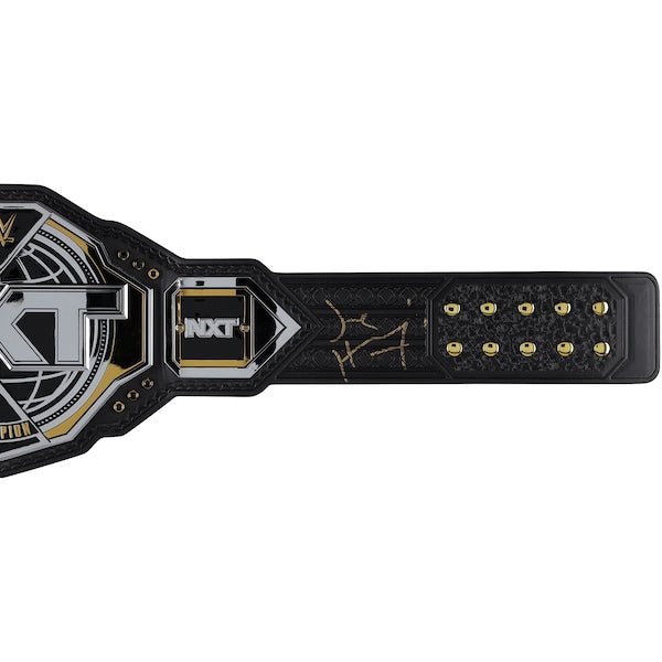Joe Hendry WWE Autographed Fanatics Authentic Men's NXT Championship Replica Title Belt - The Ballers Bank