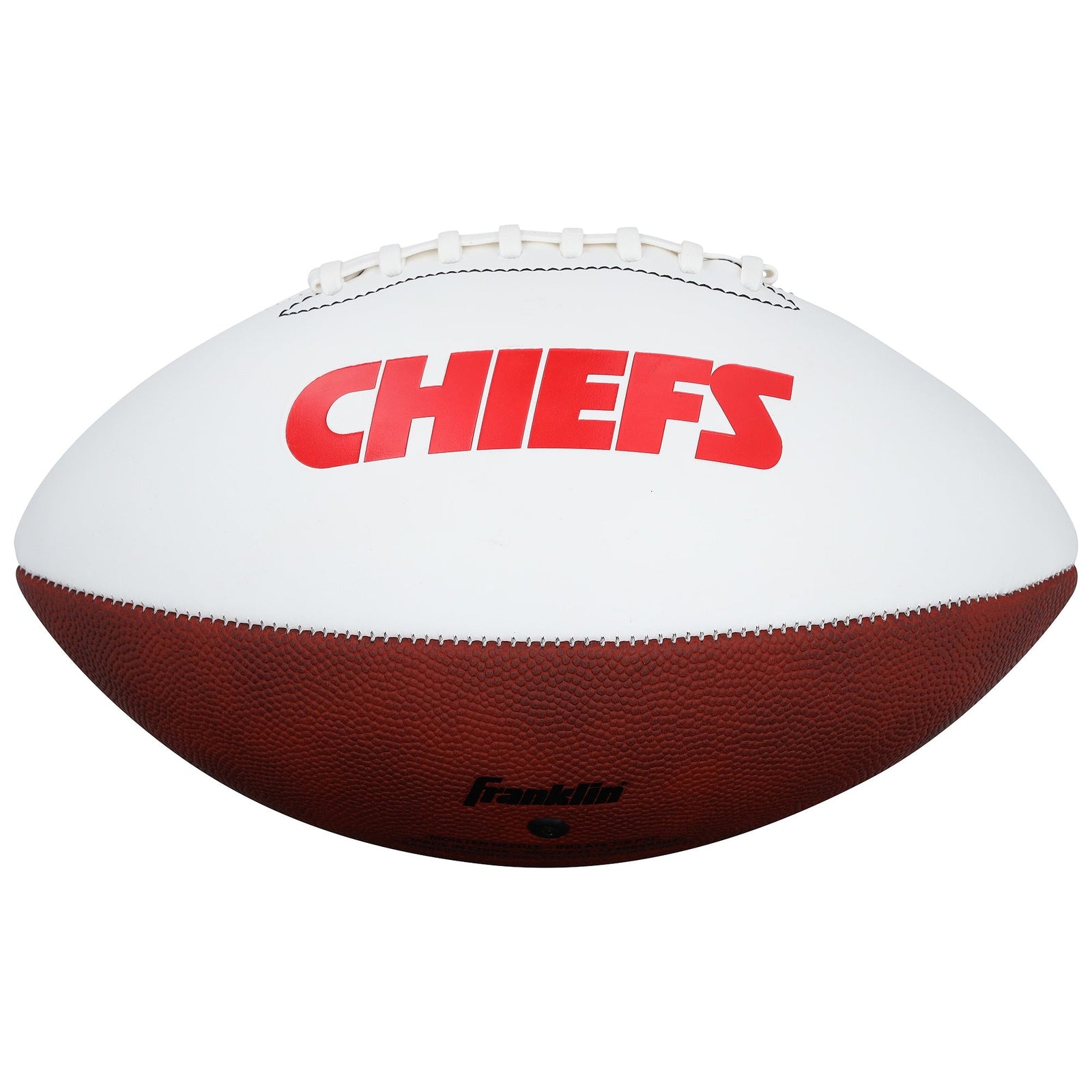 Joe Montana Kansas City Chiefs Autographed Fanatics Authentic Franklin White Panel Football - The Ballers Bank