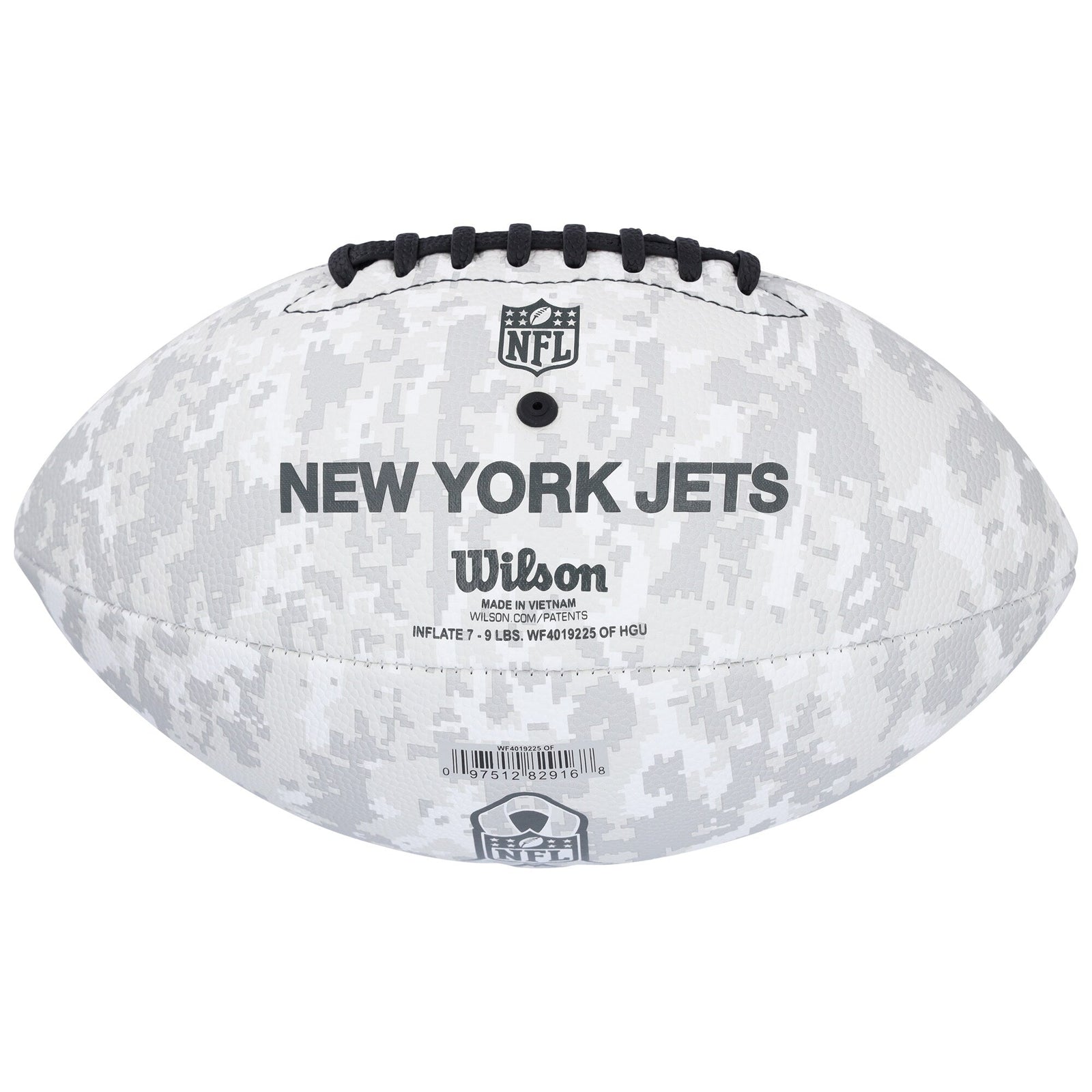 Joe Namath New York Jets Autographed Fanatics Authentic 2024 Salute To Service Wilson Football - The Ballers Bank