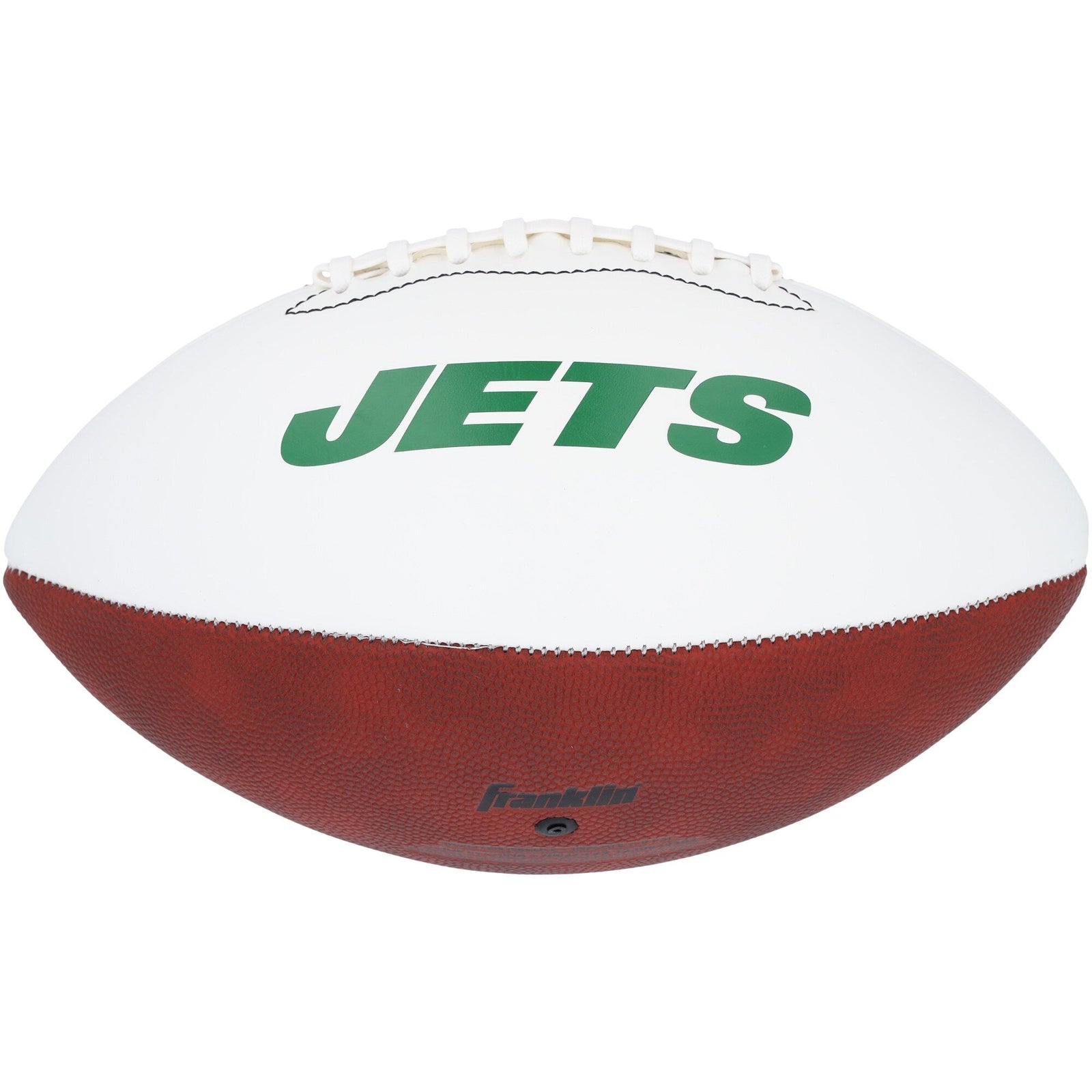 Joe Namath New York Jets Autographed Fanatics Authentic Franklin White Panel Football - The Ballers Bank