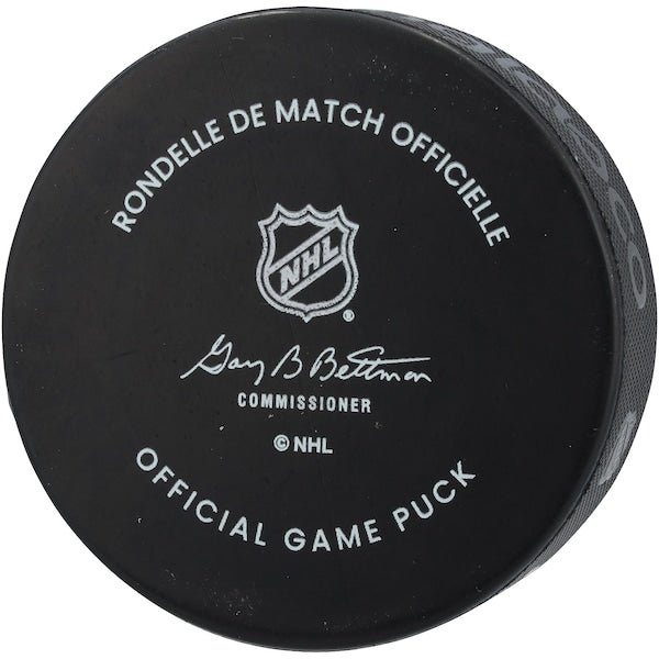 Joe Sakic Colorado Avalanche Autographed Fanatics Authentic Official Game Puck - The Ballers Bank