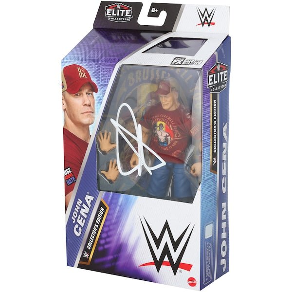 John Cena WWE Autographed Fanatics Authentic Mattel Elite Collection Series 120 Action Figure - The Ballers Bank