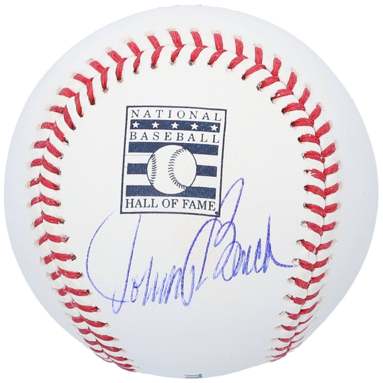 Johnny Bench Cincinnati Reds Fanatics Authentic Autographed Hall of Fame Logo Baseball - The Ballers Bank