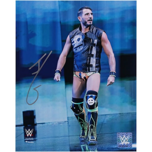 Johnny Gargano WWE Autographed Fanatics Authentic 8" x 10" Entrance Photograph - The Ballers Bank