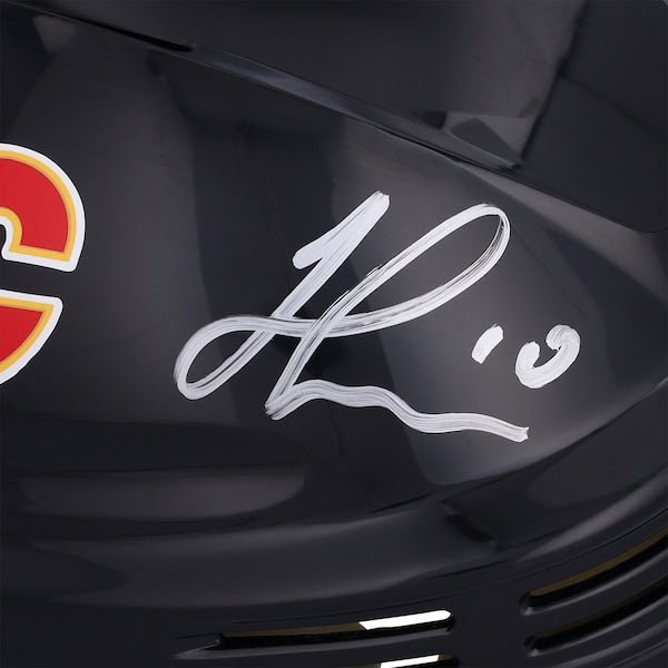 Jonathan Huberdeau Calgary Flames Fanatics Authentic Autographed Black Mini Helmet - The Ballers Bank