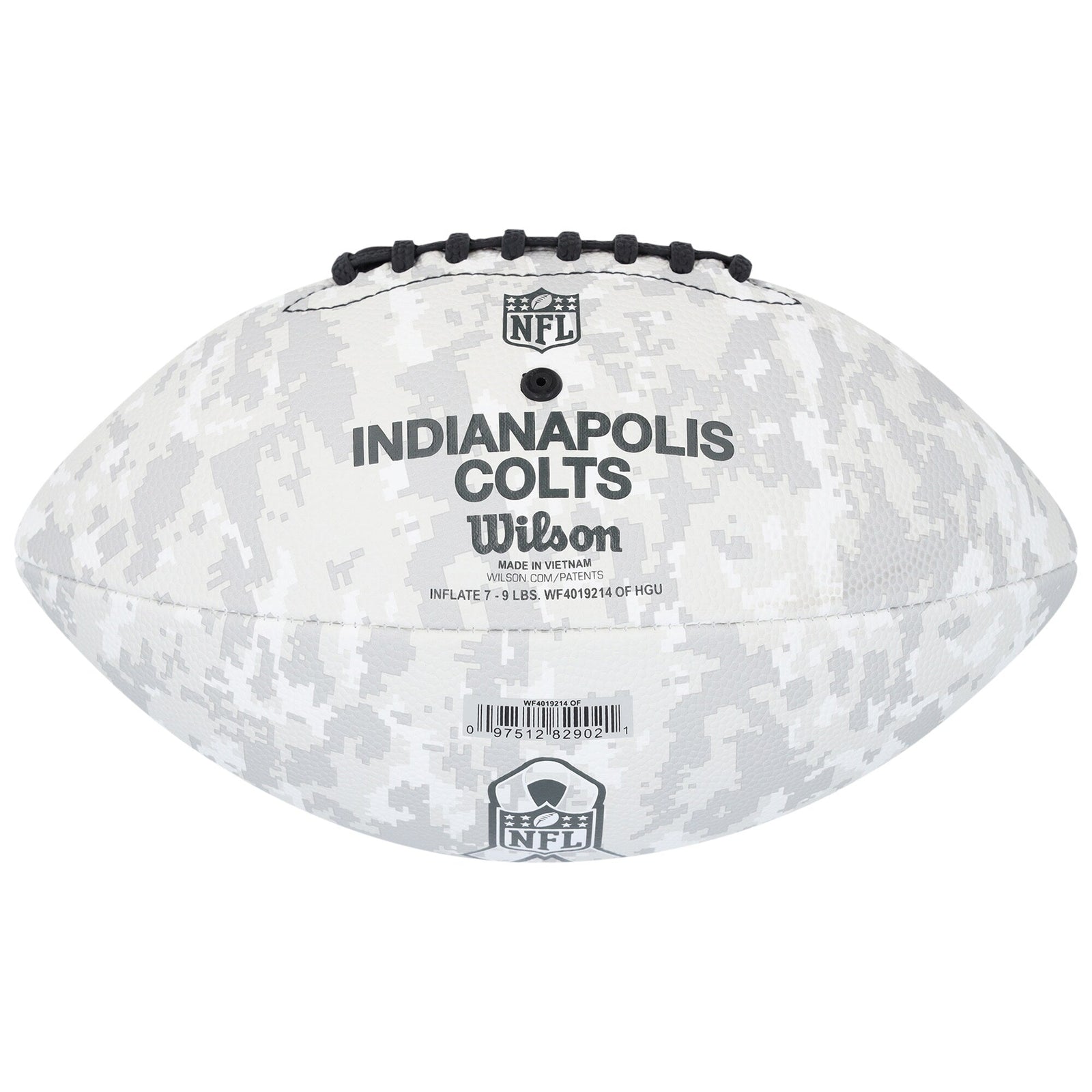 Jonathan Taylor Indianapolis Colts Autographed Fanatics Authentic Wilson 2024 Salute To Service Football - The Ballers Bank