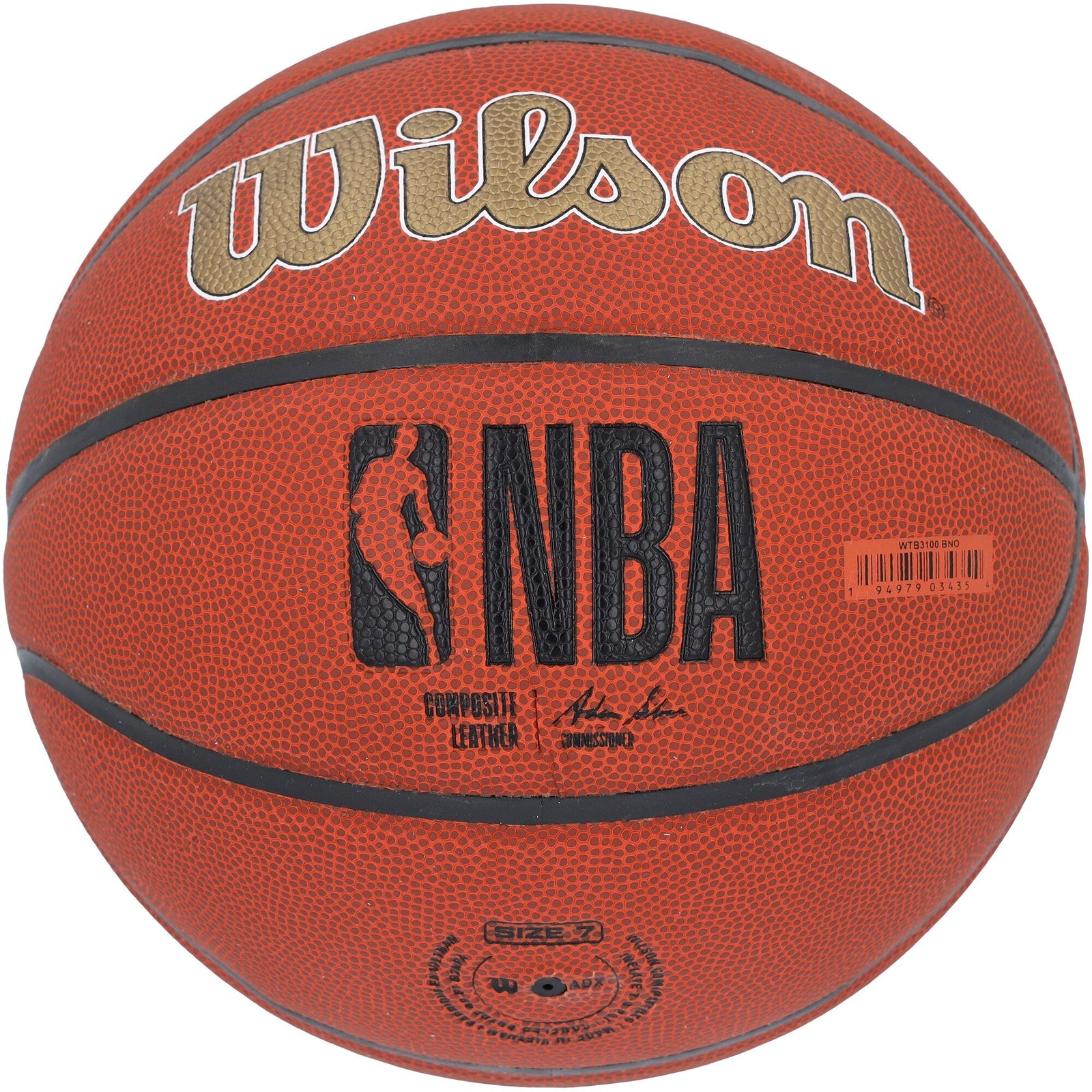 Jordan Hawkins New Orleans Pelicans Autographed Fanatics Authentic Wilson Team Logo Basketball - The Ballers Bank