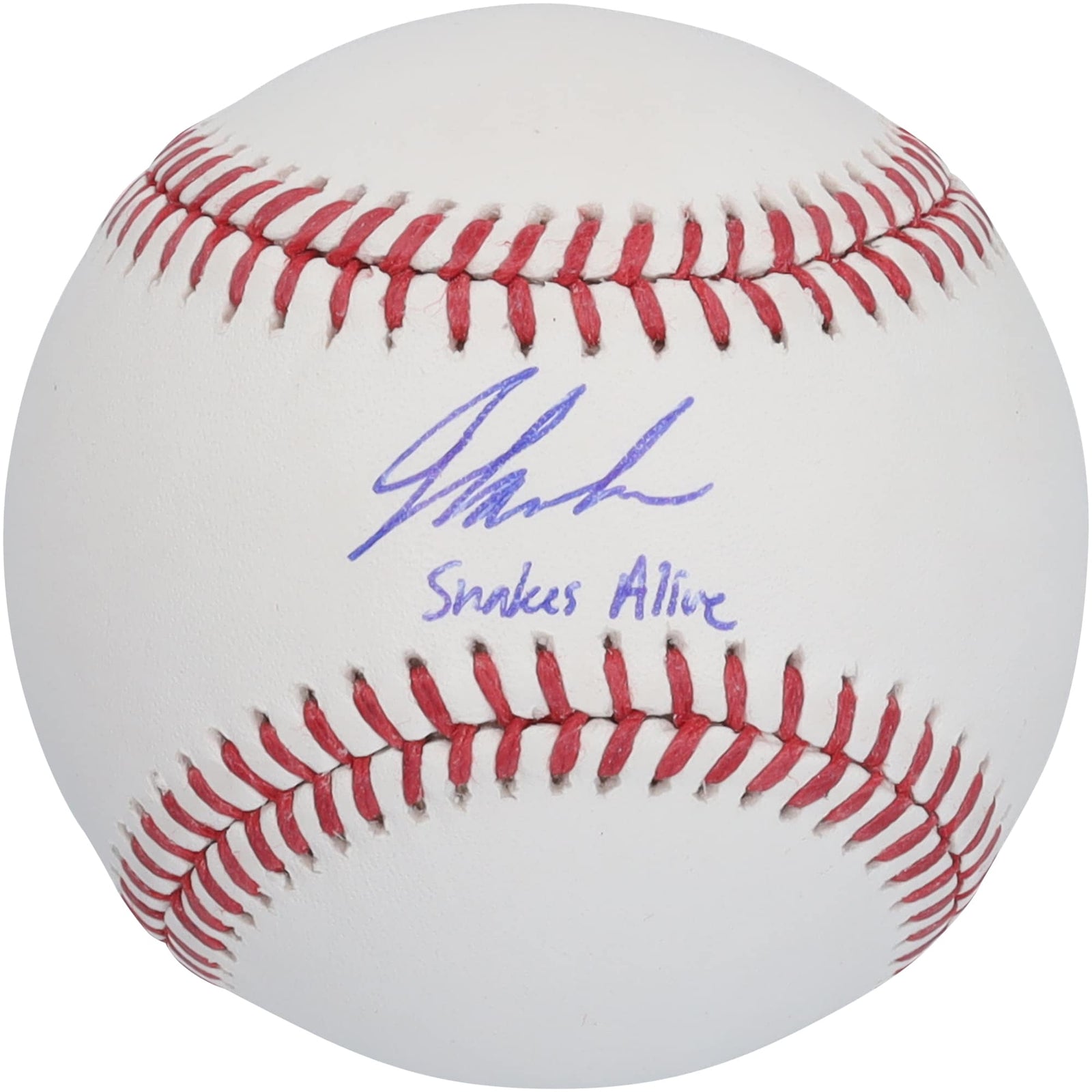 Jordan Lawlar Arizona Diamondbacks Autographed Fanatics Authentic Baseball with "Snakes Alive" Inscription - The Ballers Bank