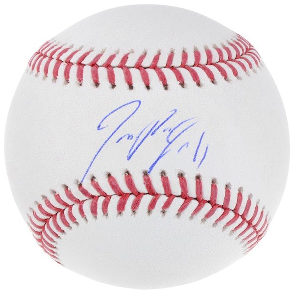 Jose Ramirez Cleveland Guardians Autographed Fanatics Authentic Baseball - The Ballers Bank