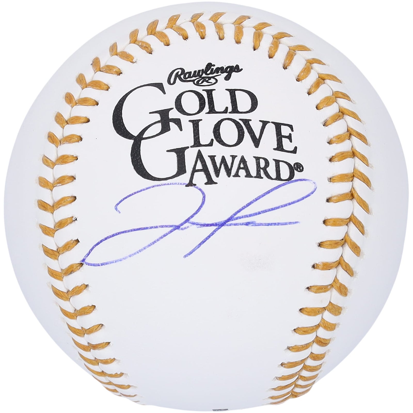 Jose Trevino Cincinnati Reds Autographed Fanatics Authentic Gold Glove Baseball - The Ballers Bank