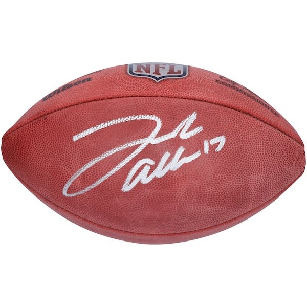Josh Allen Buffalo Bills Fanatics Authentic Autographed Wilson Duke Full Color Pro Football - The Ballers Bank