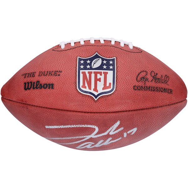 Josh Allen Buffalo Bills Fanatics Authentic Autographed Wilson Duke Full Color Pro Football - The Ballers Bank