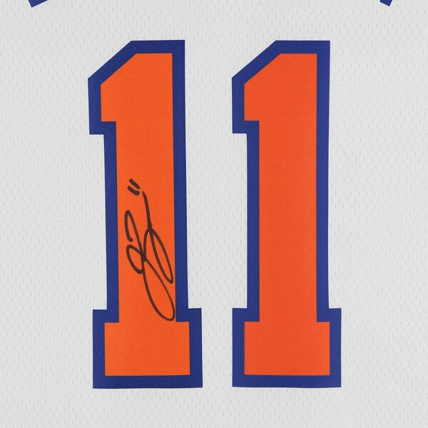 Jalen Brunson New York Knicks Autographed Fanatics Authentic White Nike Association Edition Swingman Jersey
