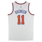 Jalen Brunson New York Knicks Autographed Fanatics Authentic White Nike Association Edition Swingman Jersey