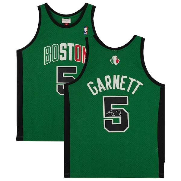Kevin Garnett Signed Boston Celtics Mitchell & Ness Jersey | 2007-08