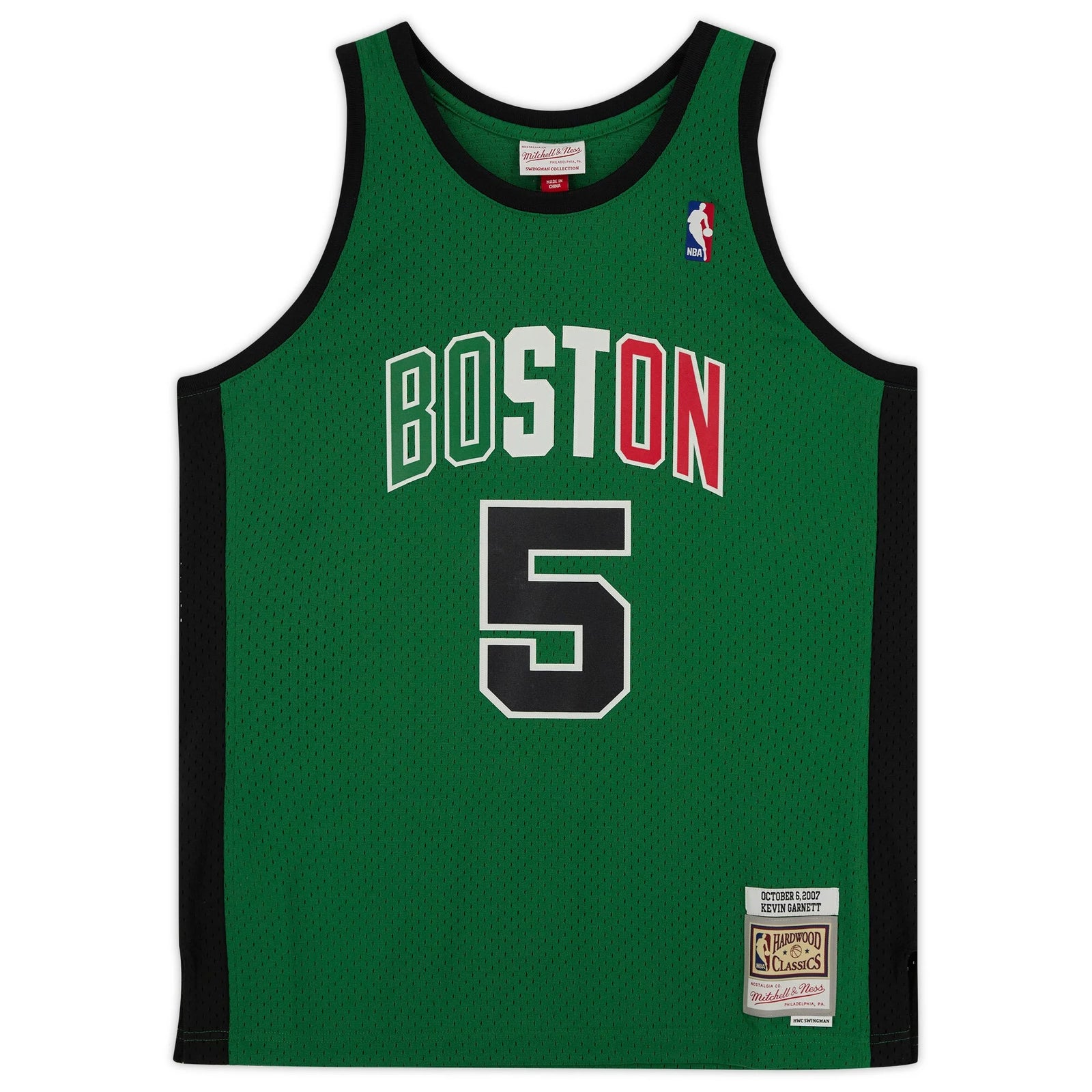 Kevin Garnett Signed Boston Celtics Mitchell & Ness Jersey | 2007-08