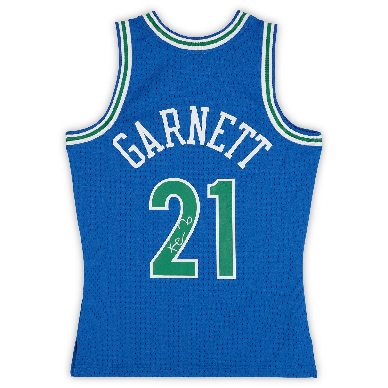 Kevin Garnett Signed Minnesota Timberwolves Jersey | 1995-96 Mitchell & Ness