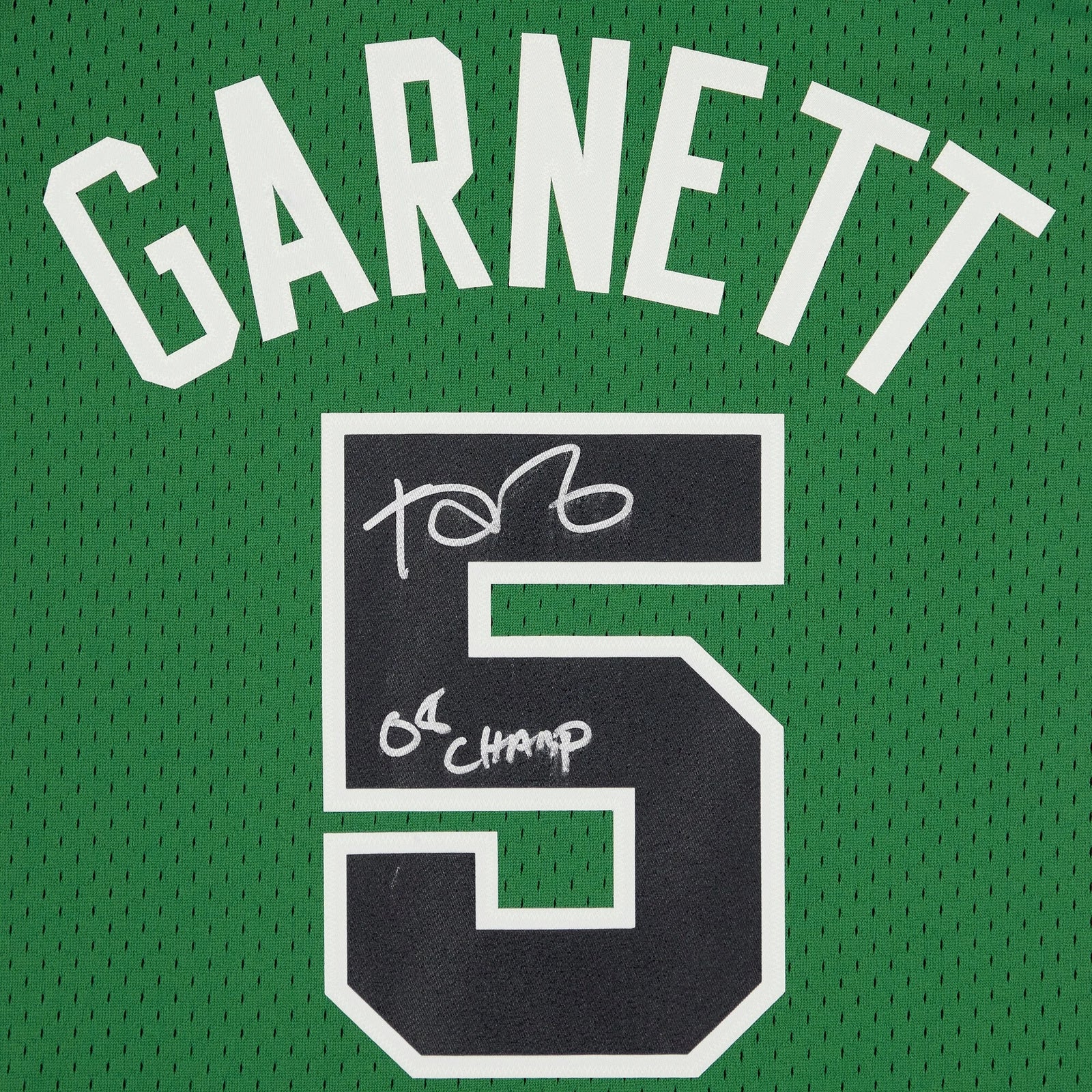 Kevin Garnett Signed Boston Celtics Jersey | 2007-08 Championship