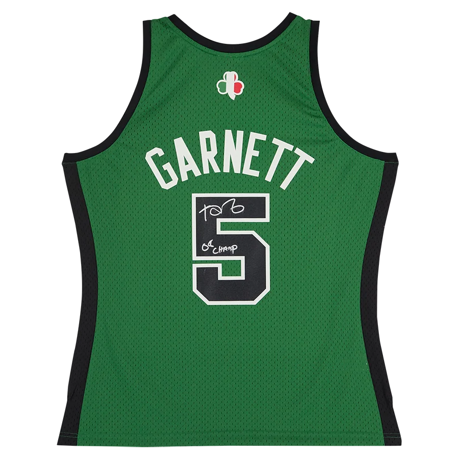 Kevin Garnett Signed Boston Celtics Jersey | 2007-08 Championship