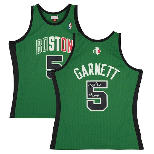 Kevin Garnett Signed Boston Celtics Jersey | 2007-08 Championship