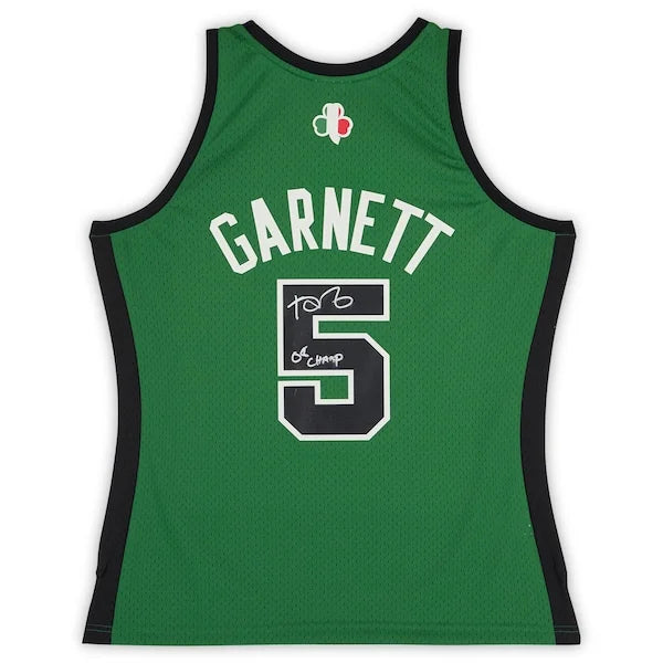 Kevin Garnett Signed Boston Celtics Jersey | 2007-08 Championship