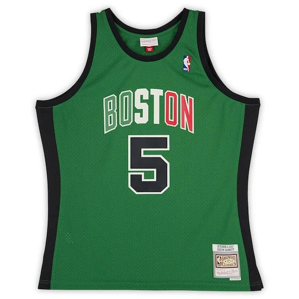 Kevin Garnett Signed Boston Celtics Jersey | 2007-08 Championship