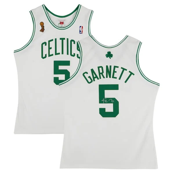 Kevin Garnett Signed Boston Celtics Jersey | 2007-08 Authentic