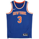 Josh Hart New York Knicks Autographed Fanatics Authentic Blue Nike 2022-23 Icon Edition Swingman Jersey