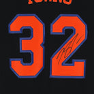 Karl-Anthony Towns New York Knicks Autographed Fanatics Authentic Black Jordan Brand 2025-26 Statement Edition Authentic Jersey