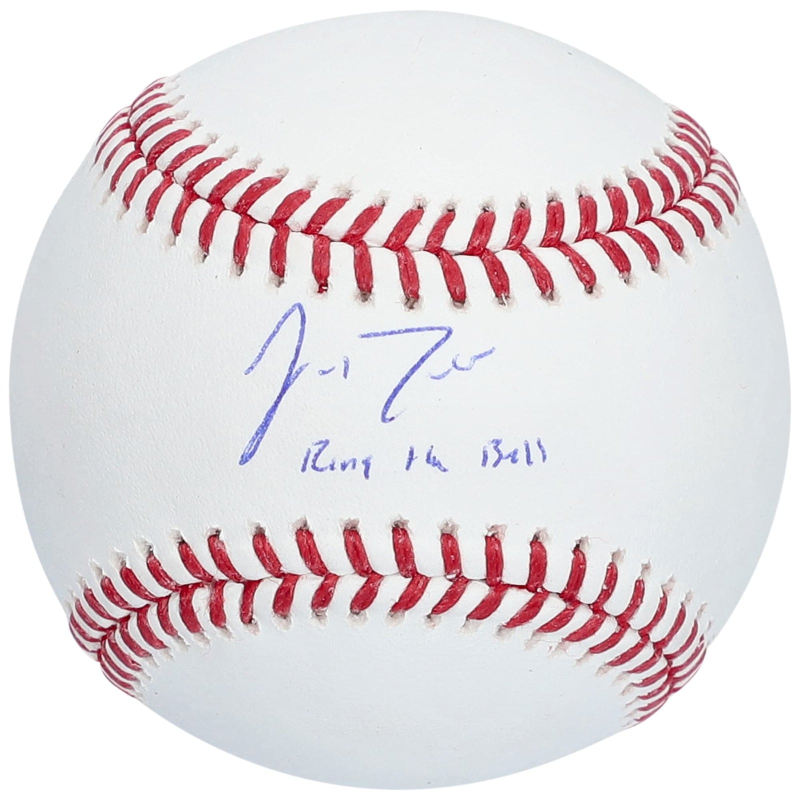 J.T. Realmuto Philadelphia Phillies Fanatics Authentic Autographed Baseball with "Ring the Bell" Inscription - The Ballers Bank