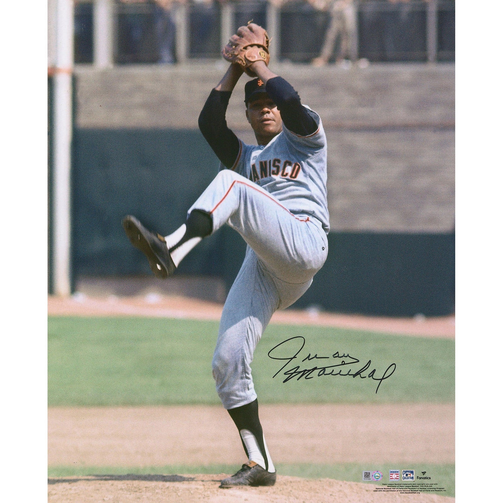 Juan Marichal San Francisco Giants Fanatics Authentic Autographed 16" x 20" Pitching Photograph - The Ballers Bank
