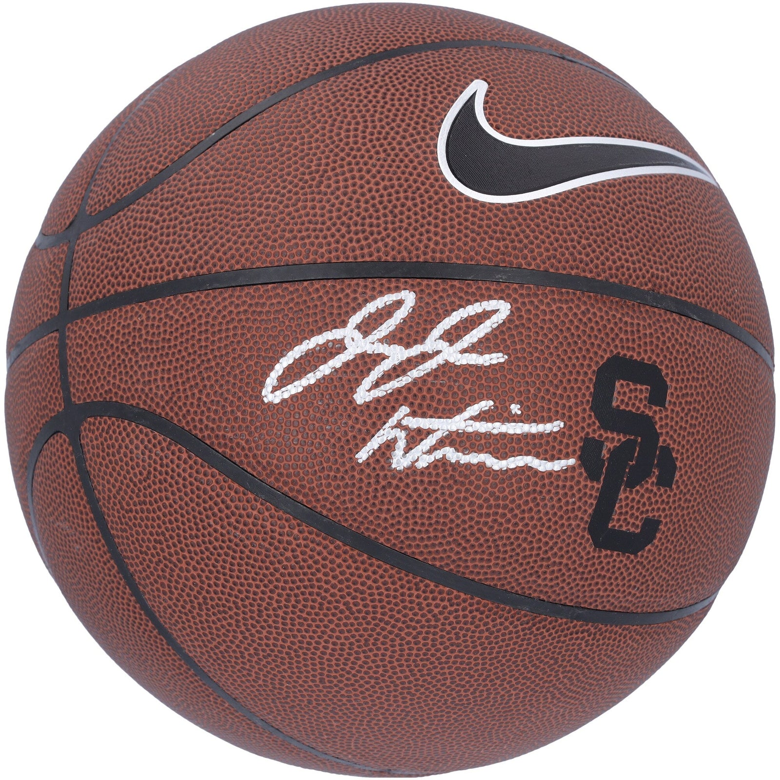 JuJu Watkins USC Trojans Autographed Fanatics Authentic Nike Team Logo Replica Basketball - The Ballers Bank