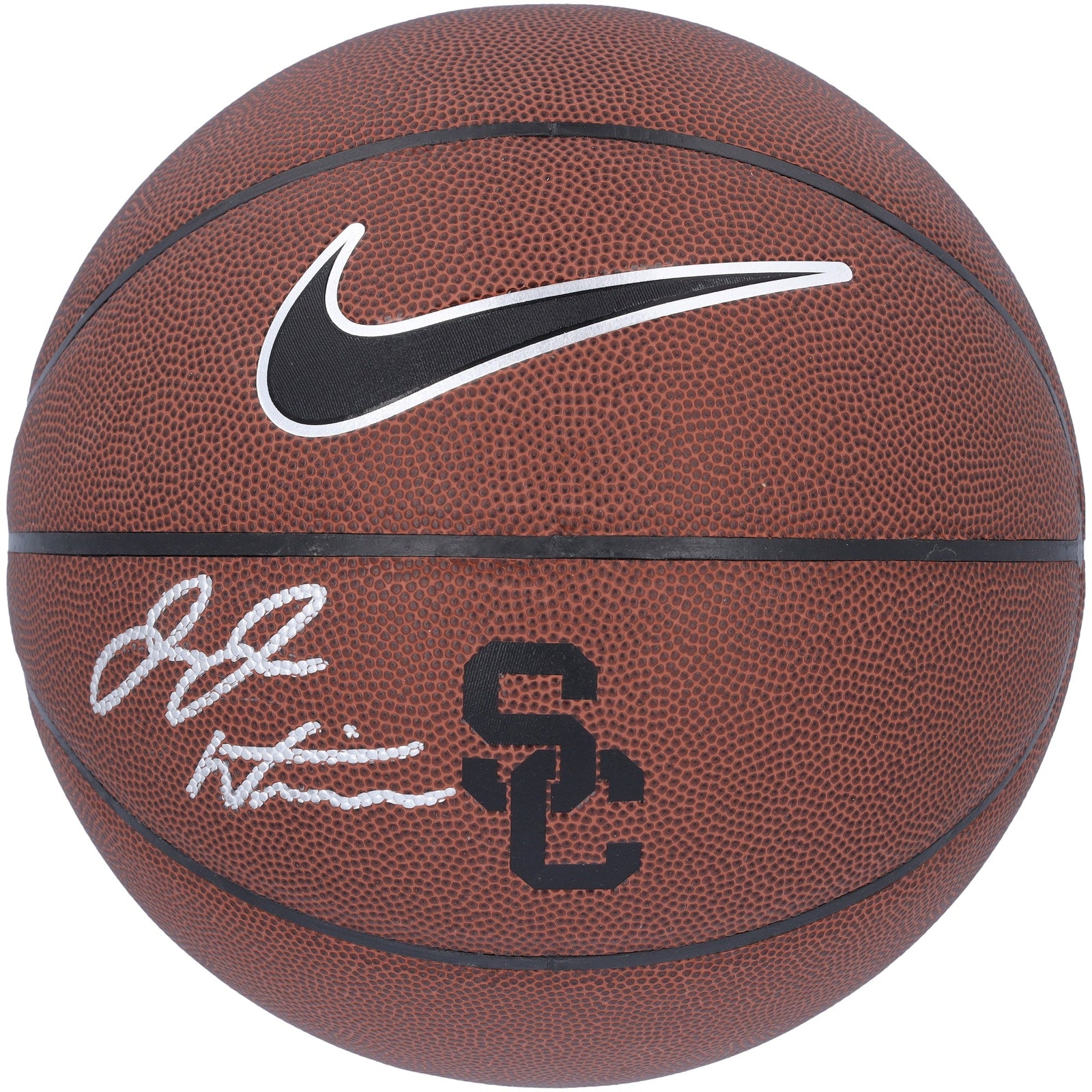 JuJu Watkins USC Trojans Autographed Fanatics Authentic Nike Team Logo Replica Basketball - The Ballers Bank