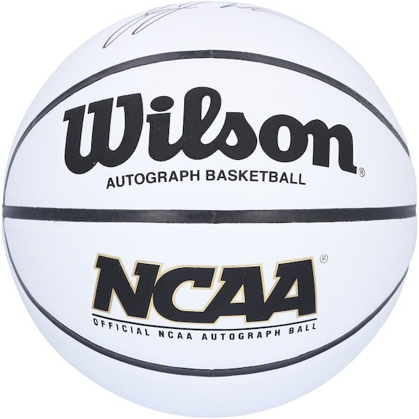 JuJu Watkins USC Trojans Autographed Fanatics Authentic Wilson NCAA White Panel Basketball - The Ballers Bank