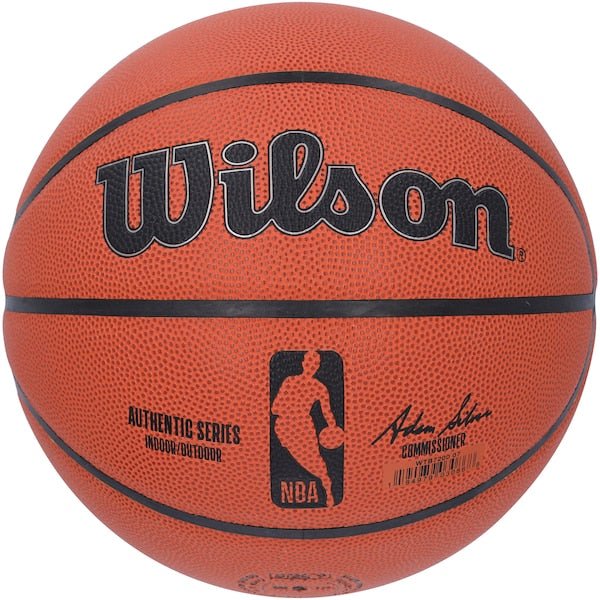 Julius Erving Philadelphia 76ers Autographed Fanatics Authentic Wilson Authentic Series Indoor/Outdoor Basketball - The Ballers Bank