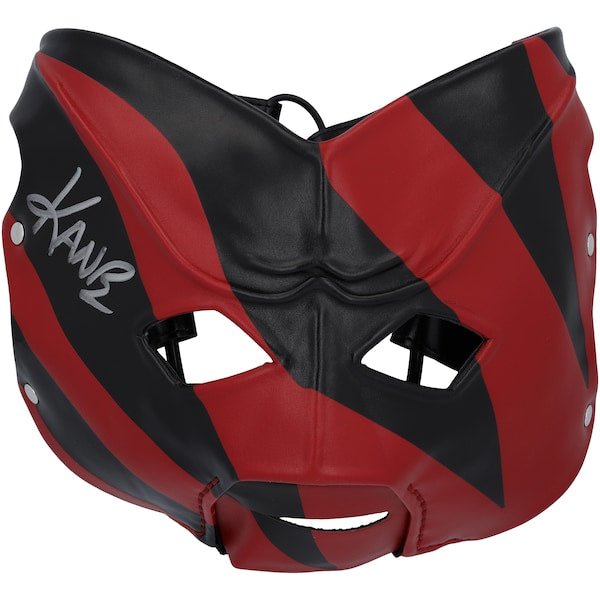 Kane WWE Autographed Fanatics Authentic Deluxe Replica Mask - The Ballers Bank