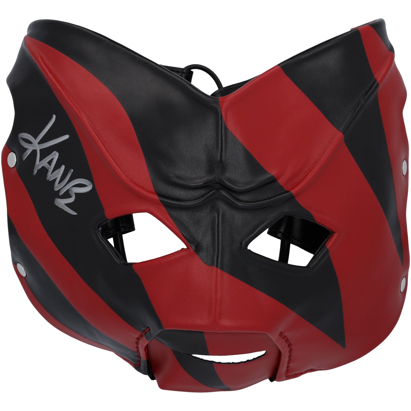 Kane WWE Autographed Fanatics Authentic Deluxe Replica Mask - The Ballers Bank