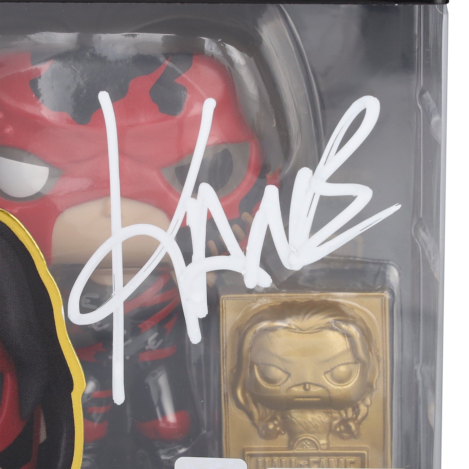 Kane WWE Autographed Fanatics Authentic Hall of Fame Fanatics Exclusive 143 Funko Pop! Figurine - The Ballers Bank