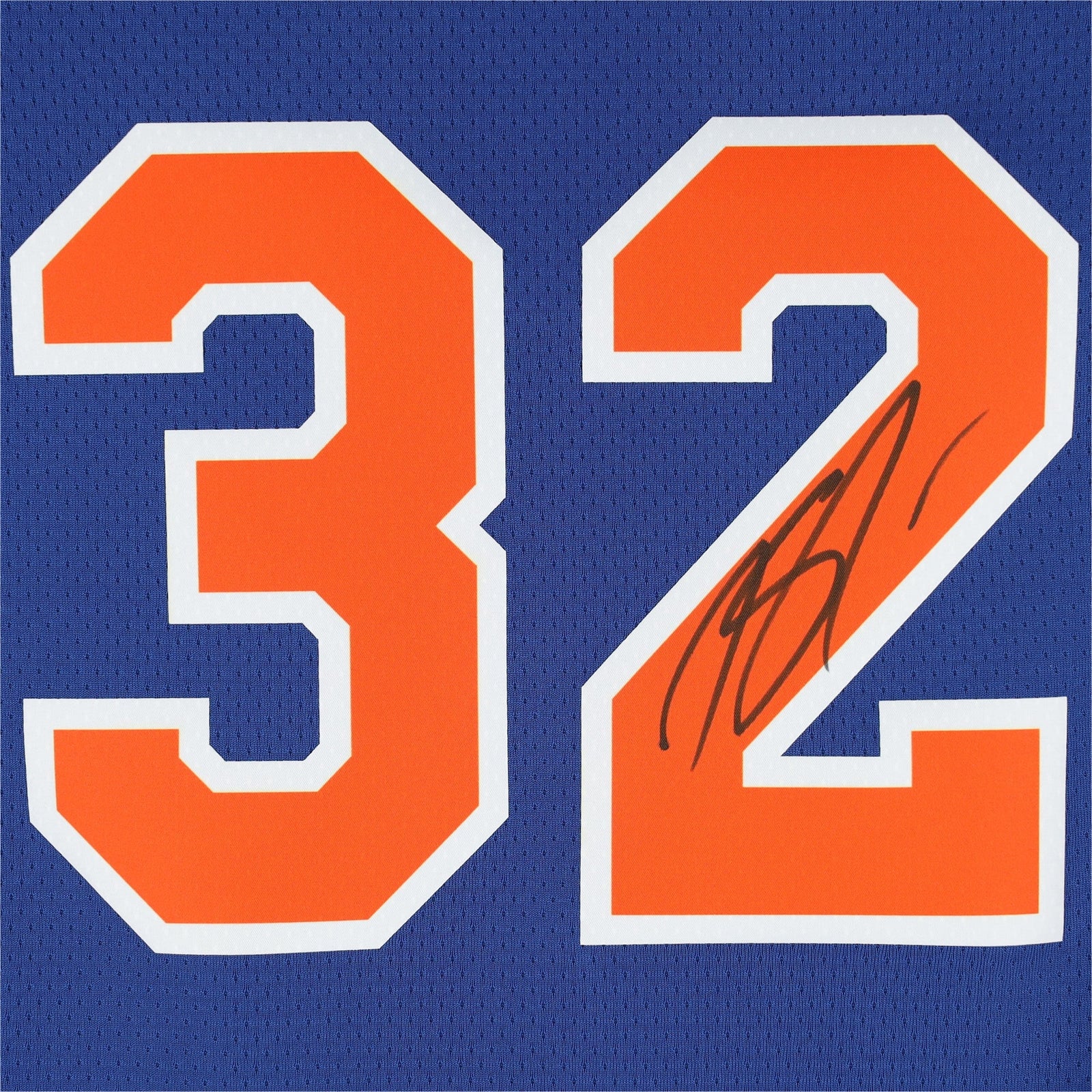 Karl - Anthony Towns New York Knicks Autographed Fanatics Authentic Nike Blue Icon Edition Swingman Jersey - The Ballers Bank