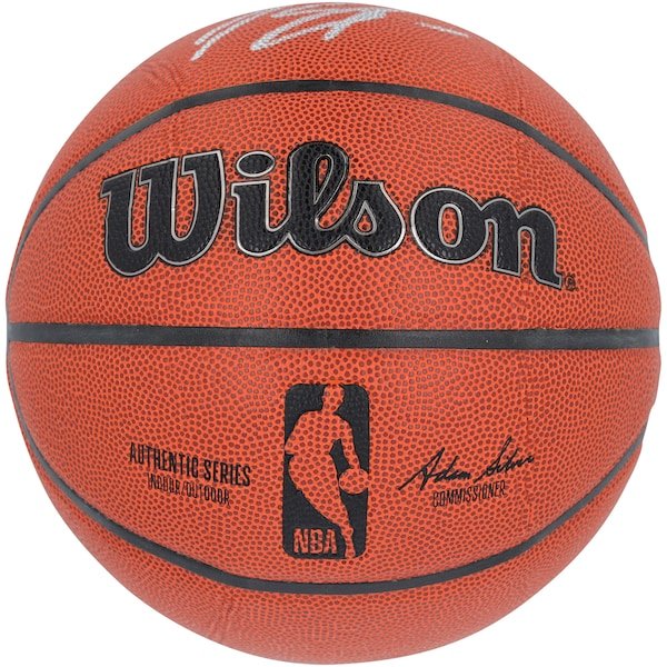 Karl - Anthony Towns New York Knicks Fanatics Authentic Autographed Wilson Authentic Series Indoor/Outdoor Basketball - The Ballers Bank