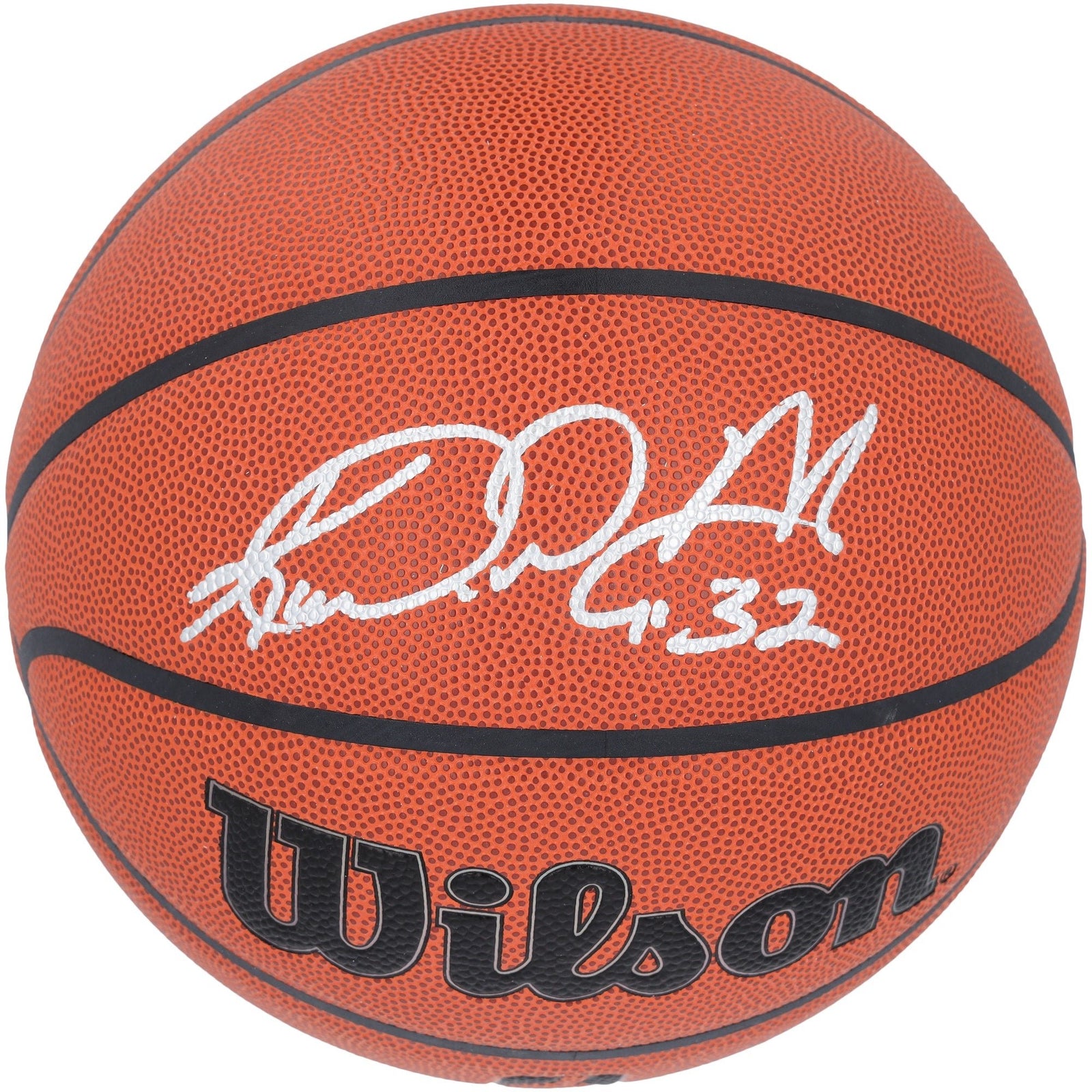 Karl Malone Utah Jazz Autographed Fanatics Authentic Wilson Authentic Series Indoor/Outdoor Basketball - The Ballers Bank