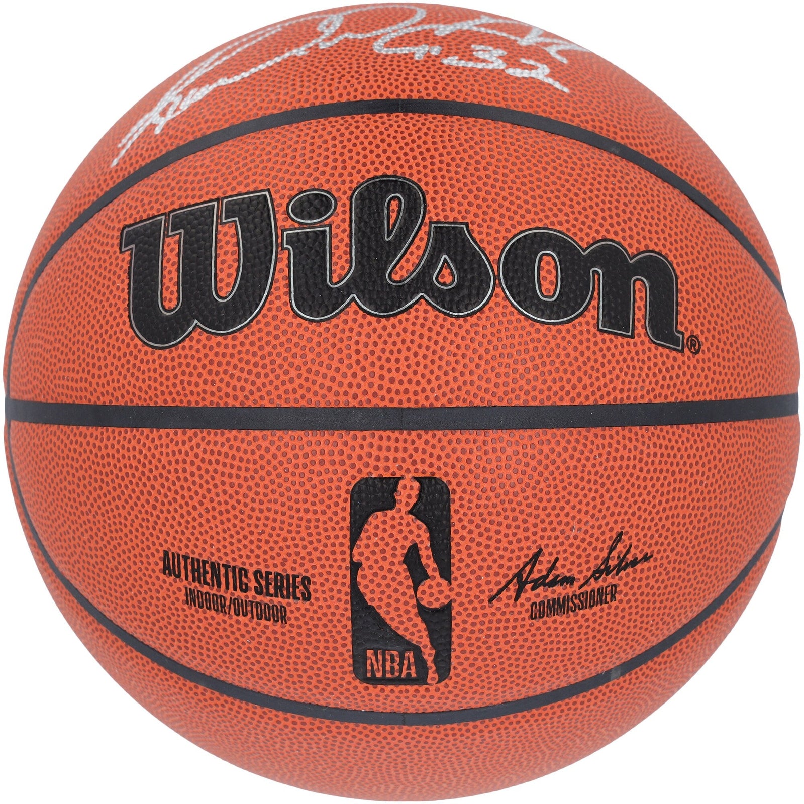 Karl Malone Utah Jazz Autographed Fanatics Authentic Wilson Authentic Series Indoor/Outdoor Basketball - The Ballers Bank