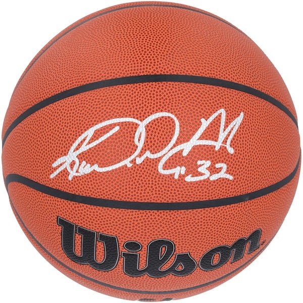 Karl Malone Utah Jazz Autographed Fanatics Authentic Wilson Authentic Series Indoor/Outdoor Basketball - The Ballers Bank