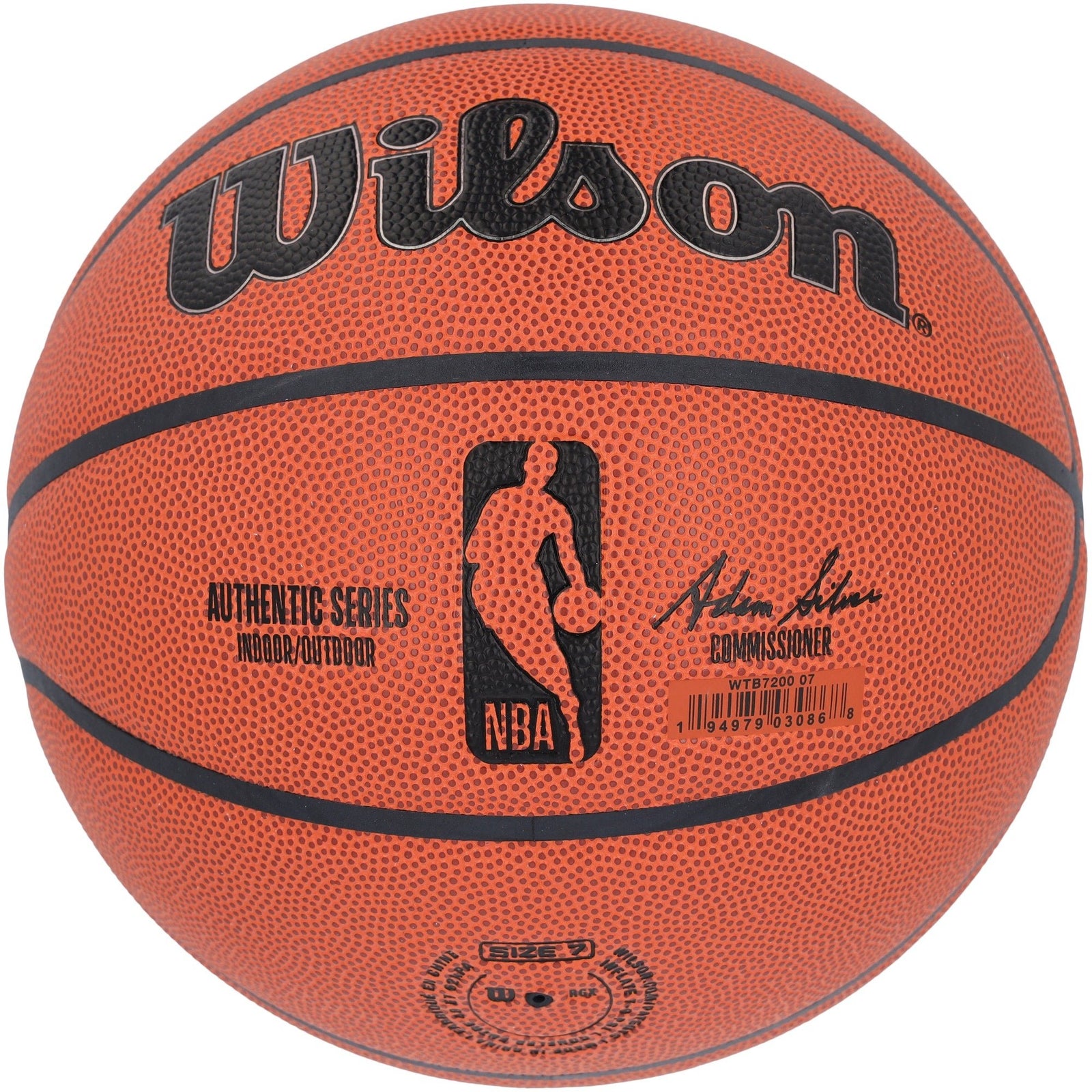 Karl Malone Utah Jazz Autographed Fanatics Authentic Wilson Authentic Series Indoor/Outdoor Basketball - The Ballers Bank