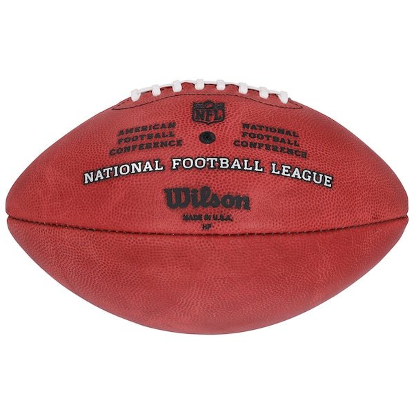 Kayshon Boutte New England Patriots Autographed Fanatics Authentic Wilson Duke Full Color Football - The Ballers Bank