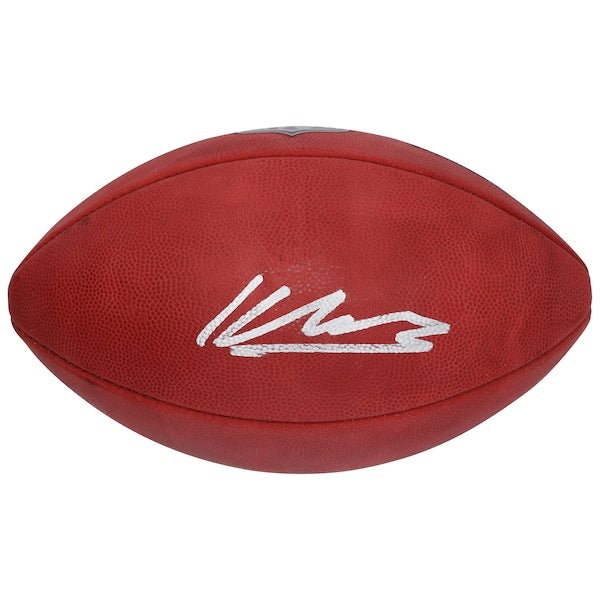 Kenneth Walker III Seattle Seahawks Autographed Fanatics Authentic Wilson Duke Full Color Football - The Ballers Bank