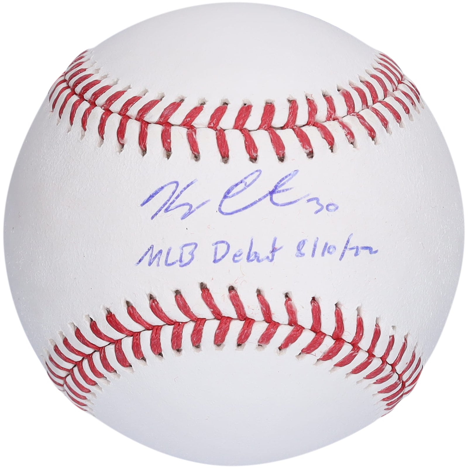 Kerry Carpenter Detroit Tigers Autographed Fanatics Authentic Baseball with "MLB Debut 8/10/22" Inscription - The Ballers Bank